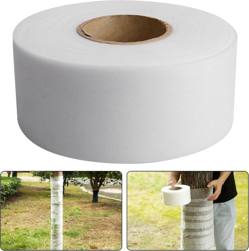 LFUTARI 115Ft Tree Protector Wraps - Winter-Proof Antifreeze Bandage Tree Wrap - Reusable Plants Wrap to Protect Bark and Keep Plants Warm - Image 1